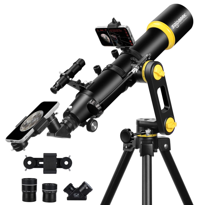 Teleskop, Teleskope für Erwachsene, professionelle Astronomie, 90 mm Öffnung, 700 mm Hochleistungste