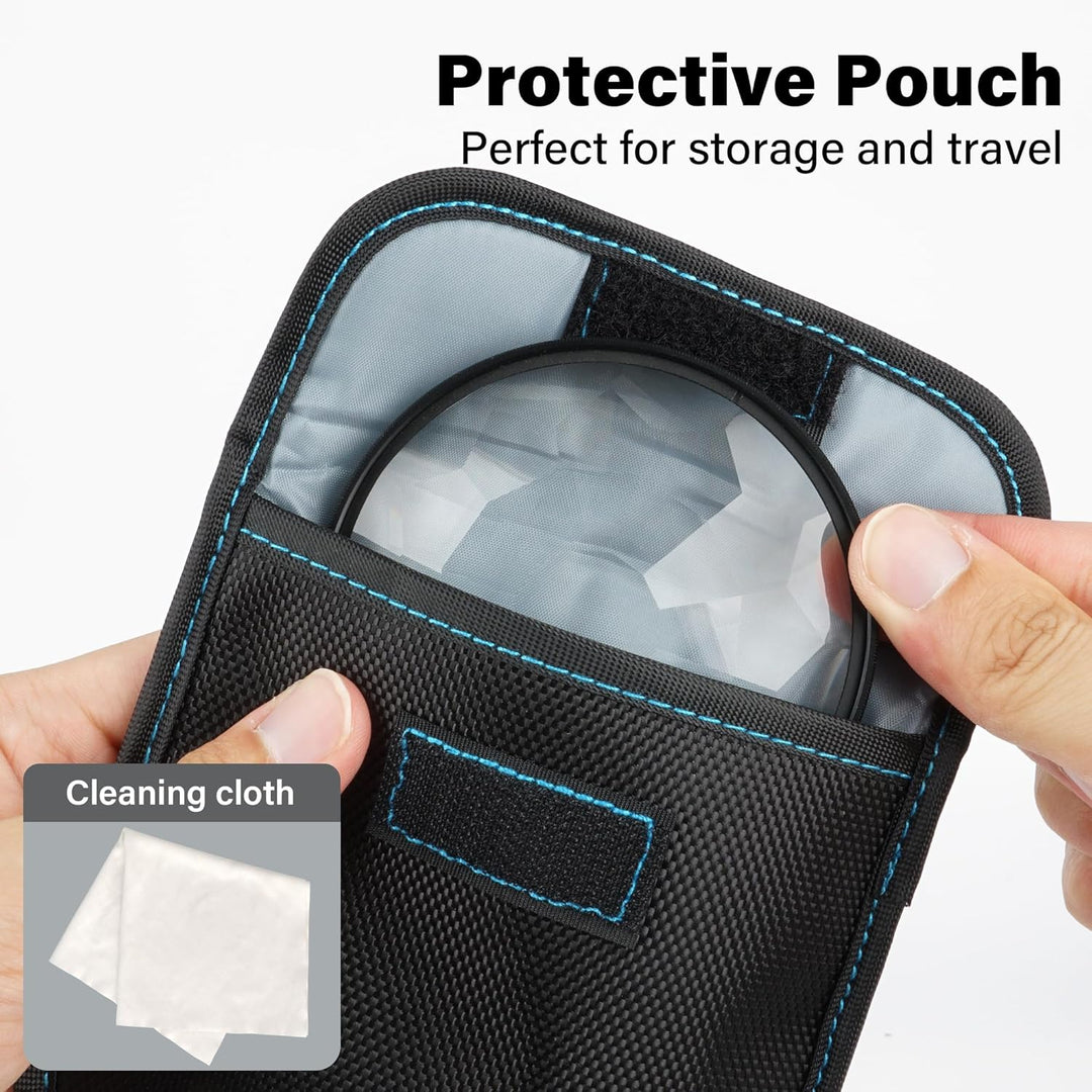 Walking Way Kaleidoskop Prismenlinsenfilter 77 MM Fraktalfilter für Wiederholte Motive, Prisma Spezi