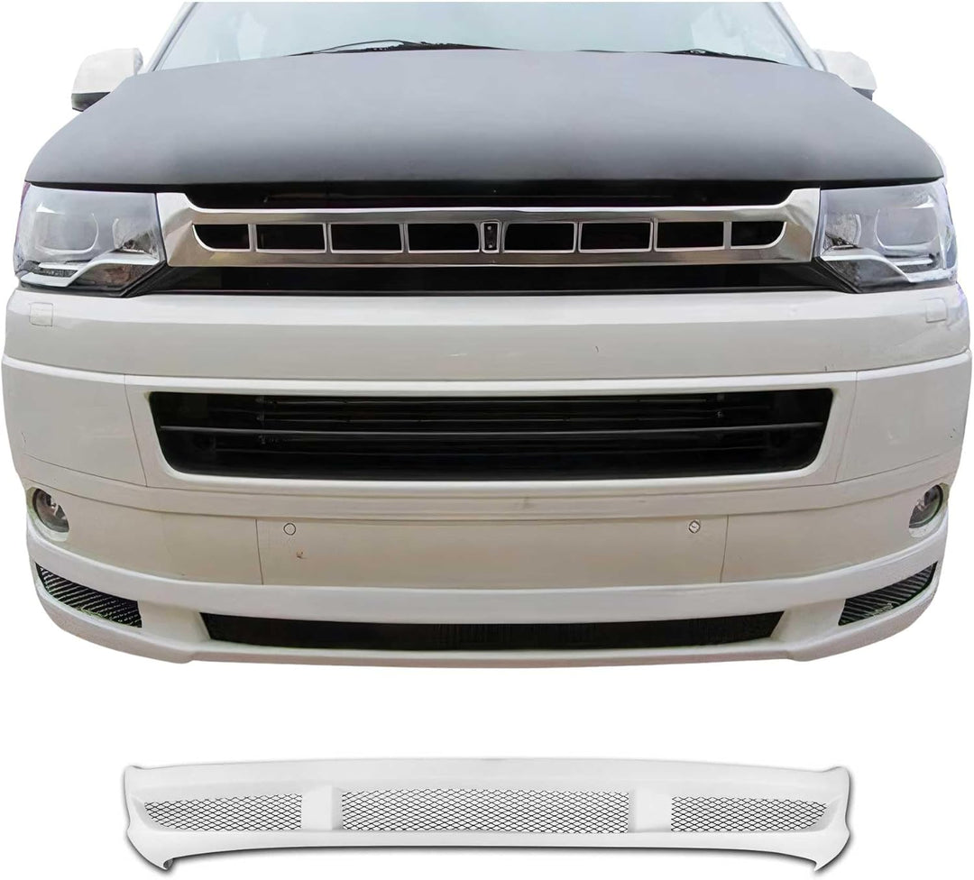 OMAC Stossstange Frontlippe Kompatibel mit VW T5 Multivan Caravelle 2003-2010 | Auto Spoiler Frontsc