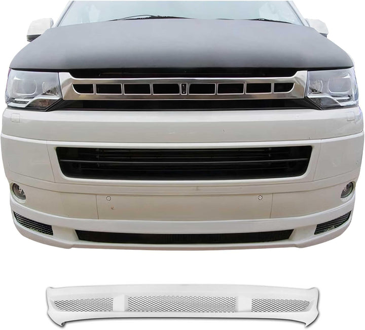 OMAC Stossstange Frontlippe Kompatibel mit VW T5 Multivan Caravelle 2003-2010 | Auto Spoiler Frontsc