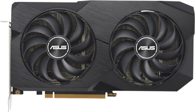 ASUS Dual Radeon RX 6600 V2 8GB GDDR6 Gaming Grafikkarte (AMD Radeon RX6600, PCIe 4.0, 1x HDMI 2.1,