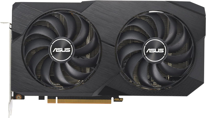 ASUS Dual Radeon RX 6600 V2 8GB GDDR6 Gaming Grafikkarte (AMD Radeon RX6600, PCIe 4.0, 1x HDMI 2.1,