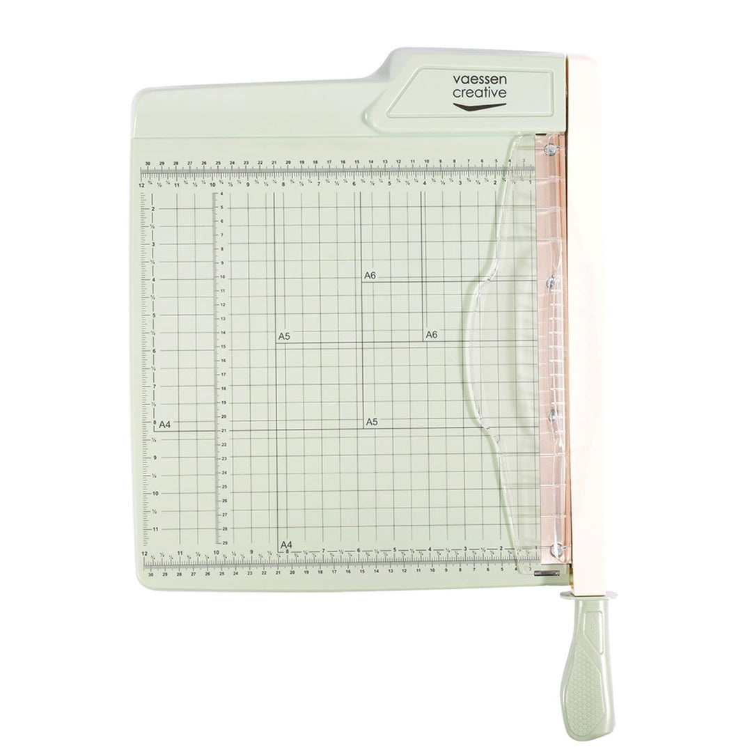 Vaessen Creative Hebelschneider 30cm Offwhite (Mintgrün)
