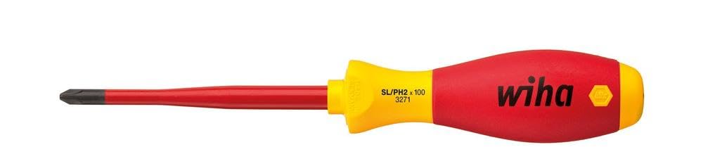 Wiha Schraubendreher SoftFinish® electric slimFix electric PlusMinus/Phillips (35503) SL/PH2 x 100 m
