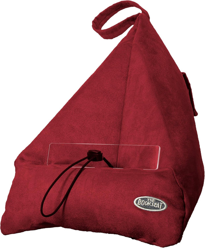 Book Seat 9346017000017 Lesesack/Buchstütze/Buchkissen/Tablet PC halter/Reisekissen mit Tasche, rot,
