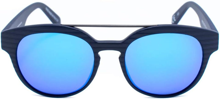 Italia Independent Unisex 0900T3D-STR-022 Sonnenbrille, Blau (Azul), 50.0