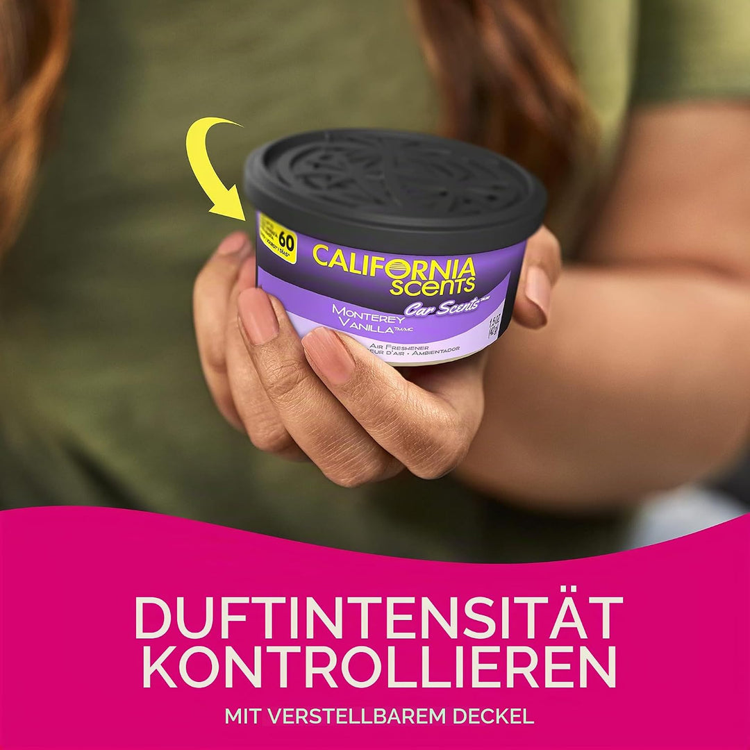 California Car Scents Lufterfrischer 12er-Pack, Cherry