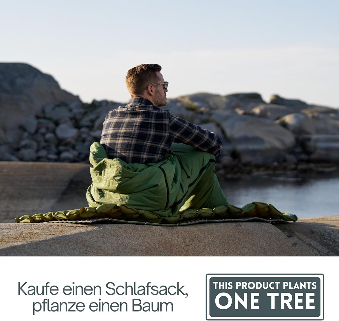 Trinordic Ultraleichter Sommerschlafsack – Mumienschlafsack für Erwachsene, Kompakt & Leicht, Ideal