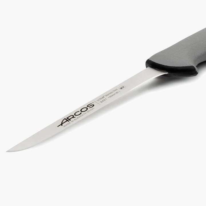 Arcos Ausbeinmesser aus Nitrum Edelstahl 15 cm - Professionelles Fleischermesser zum Schneiden von K