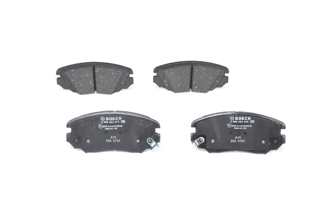 Bosch BP1191 Bremsbeläge - Vorderachse - ECE-R90 Zertifizierung - vier Bremsbeläge pro Set