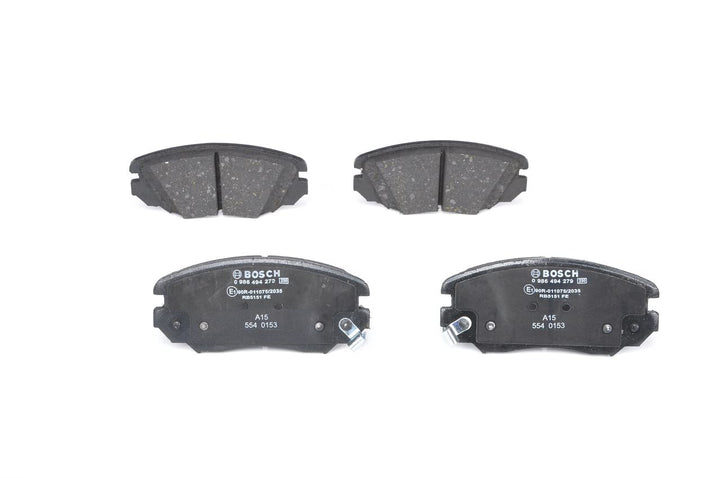 Bosch BP1191 Bremsbeläge - Vorderachse - ECE-R90 Zertifizierung - vier Bremsbeläge pro Set