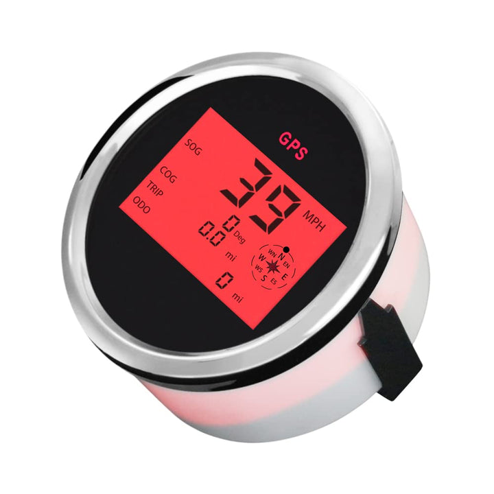 ELING Universal Digital GPS Tachometer Tachometer ODO COG TRIP Für Auto Motorrad Lkw Yacht Schiff 3-