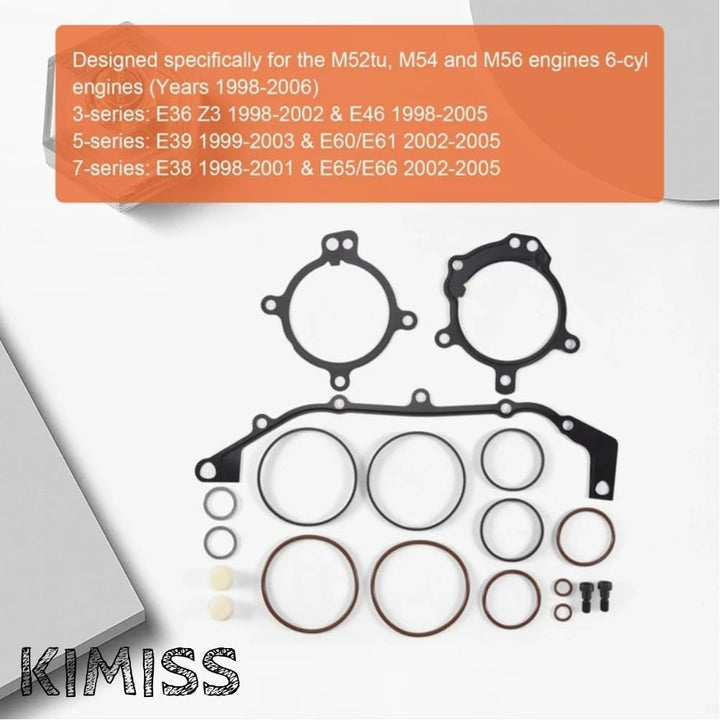 KIMISS Kunststoff 1 Satz * Reparatursatz für O-Ring-Dichtung, Doppel Vanos Reparatursatz für O-Ring