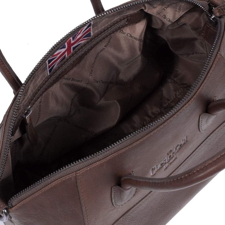 The Chesterfield Brand Wax Pull Up Alexa Handtasche Leder 25 cm