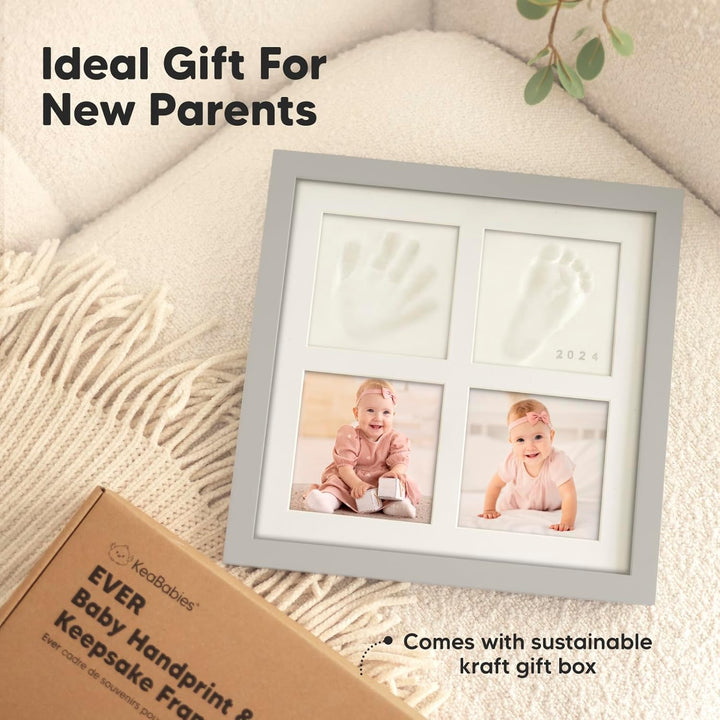 Baby Handabdruck und Fussabdruck Set - Baby Fussabdruck Set, Gipsabdruck Baby Hand und Fuss, Baby Fu