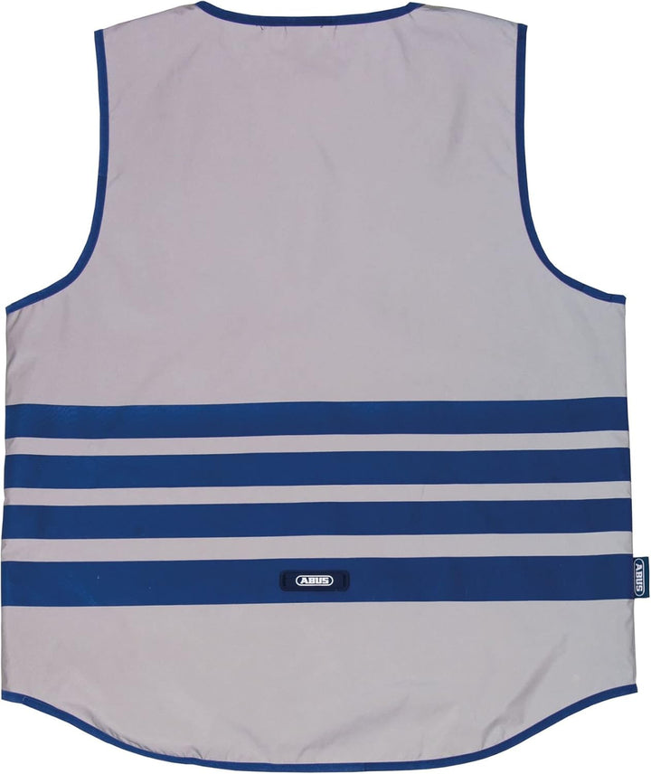 ABUS Warnweste Lumino Urban Vest - voll reflektierende Sicherheitsweste für bessere Sichtbarkeit bei