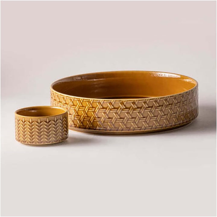 Ladelle 60131 HEATH Schalenset karamell 2tlg
