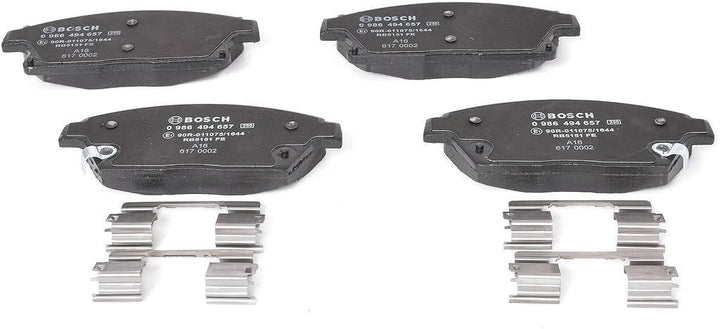 Bosch BP1356 Bremsbeläge - Vorderachse - ECE-R90 Zertifizierung - vier Bremsbeläge pro Set