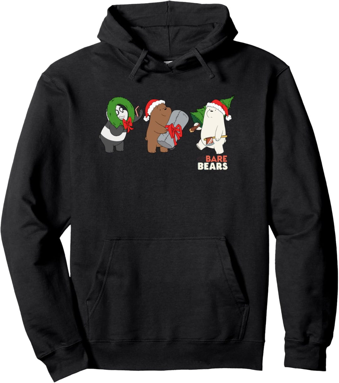 Weihnachten Cartoon Network We Bare Bears Christmas Pullover Hoodie