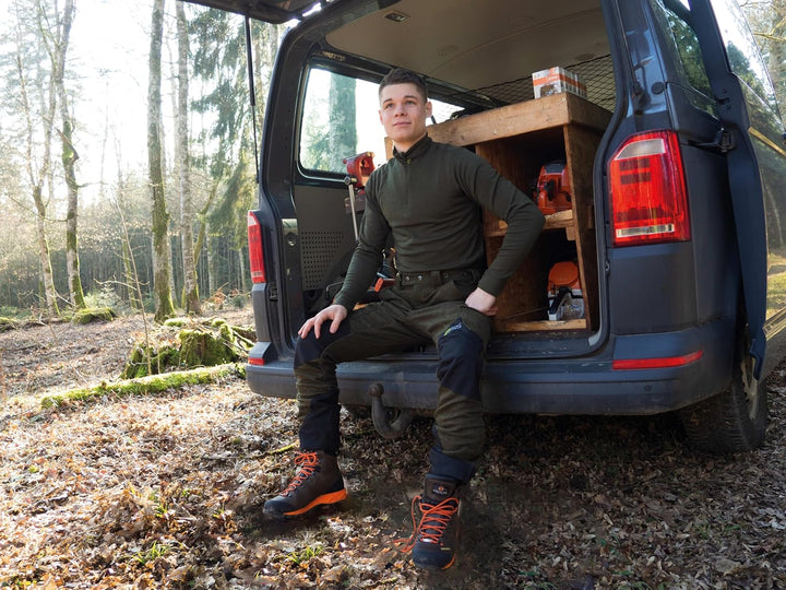 PSS X-Treme Loden Jagdhose Grün Gr. M lang