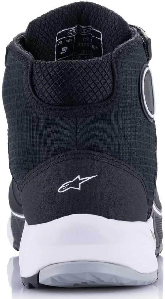 Alpinestars Unisex X Drystar Motorradsneaker Motorcycle Boot 42 EU Black White, 42 EU Black White