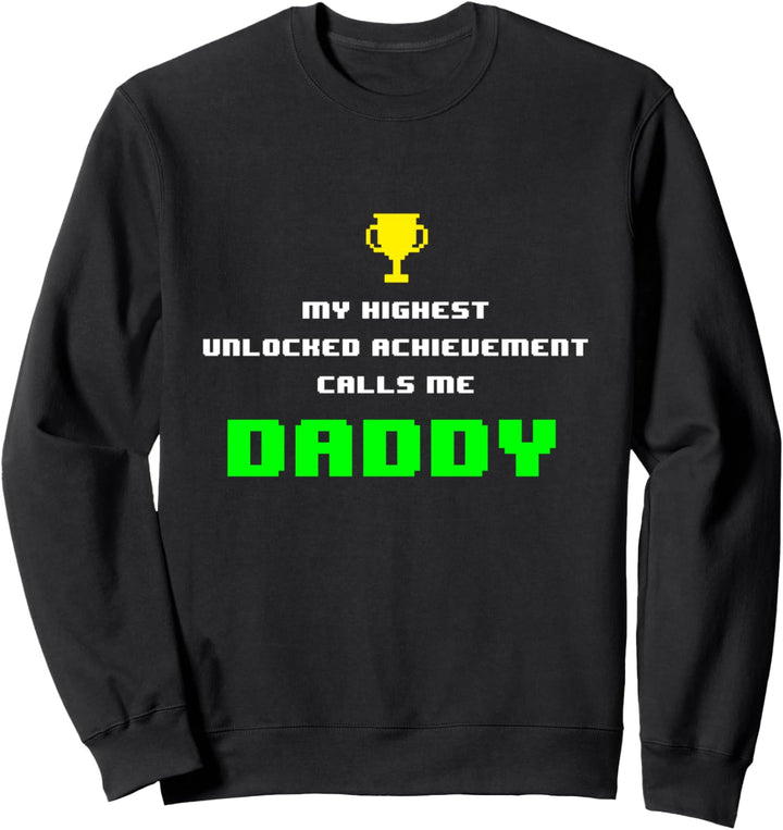 Nerdy Lustige Vatertags-Gamer Dad Video Gaming Bekleidung Sweatshirt