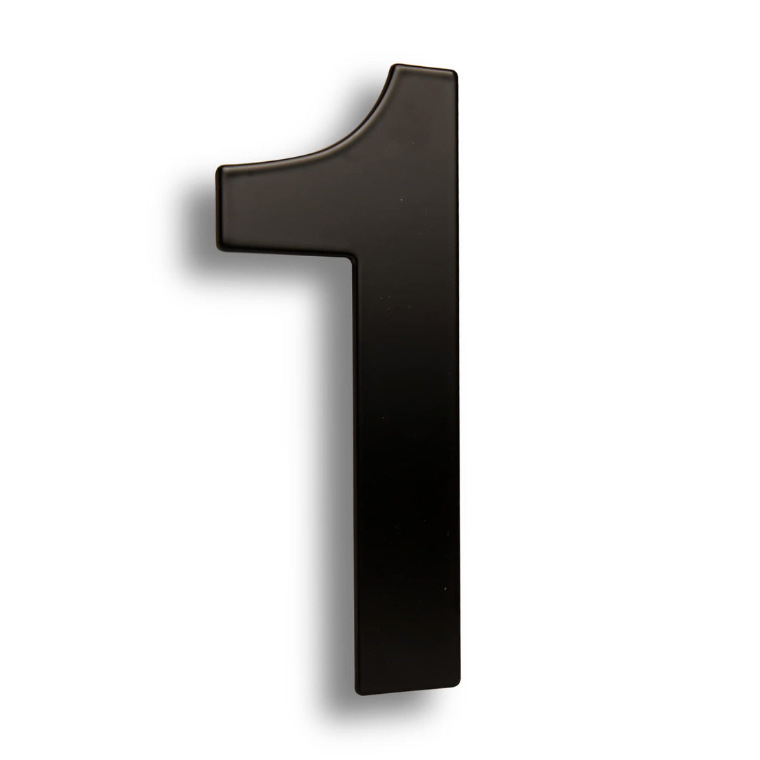 HASWARE Moderne Hausnummer Gebürsteter Edelstahl Stilvolle Tür Alphabet Plakette Strasse Wohnkultur(