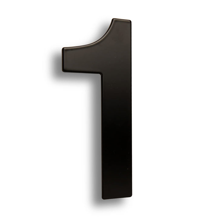 HASWARE Moderne Hausnummer Gebürsteter Edelstahl Stilvolle Tür Alphabet Plakette Strasse Wohnkultur(