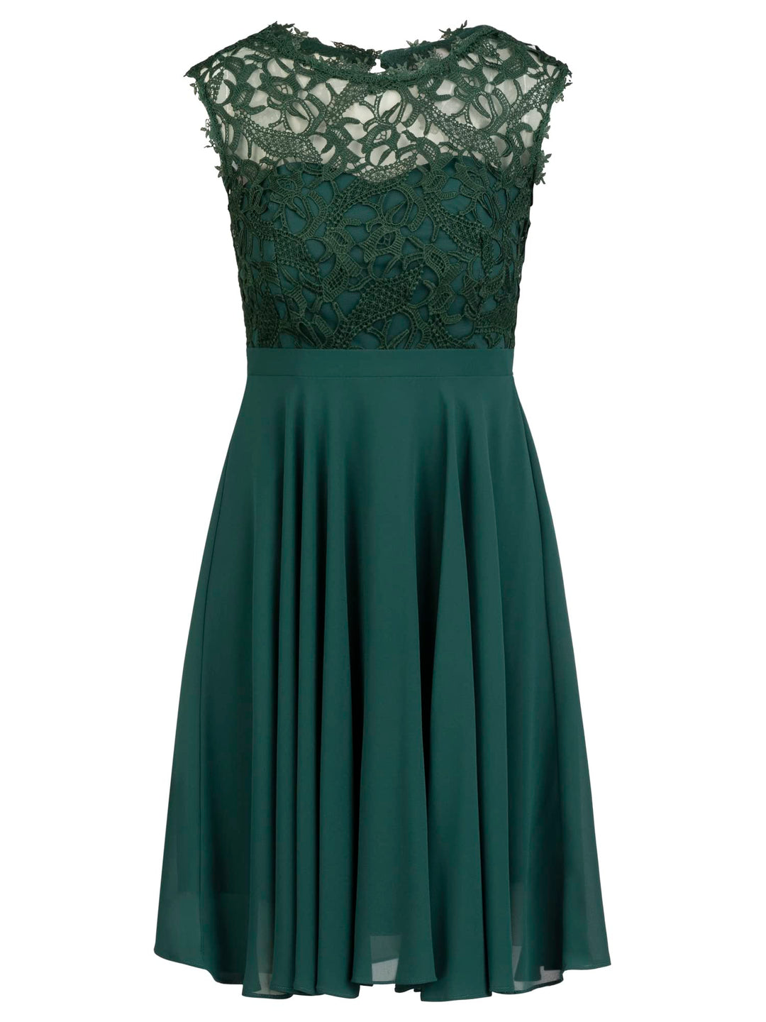 APART Fashion Damen Kleid Dress 34 Smaragd, 34 Smaragd