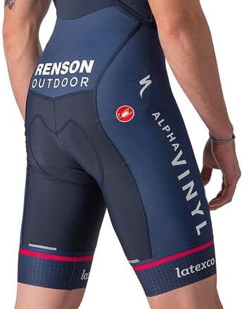 CASTELLI Herren Short Cycling Dungarees Competizione Bibs. S Belgisches Blau, S Belgisches Blau