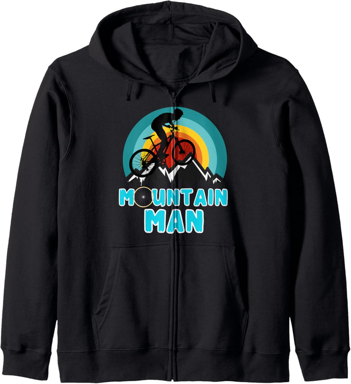 Mountainbike MTB Radfahren Fahrrad Fahrrad Downhill Kapuzenjacke