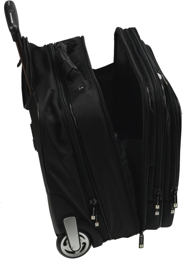 46102 - Business Trolley Executive Line Bravo 2 aus Nylon, schwarz, 42 cm Koffer, Koffer