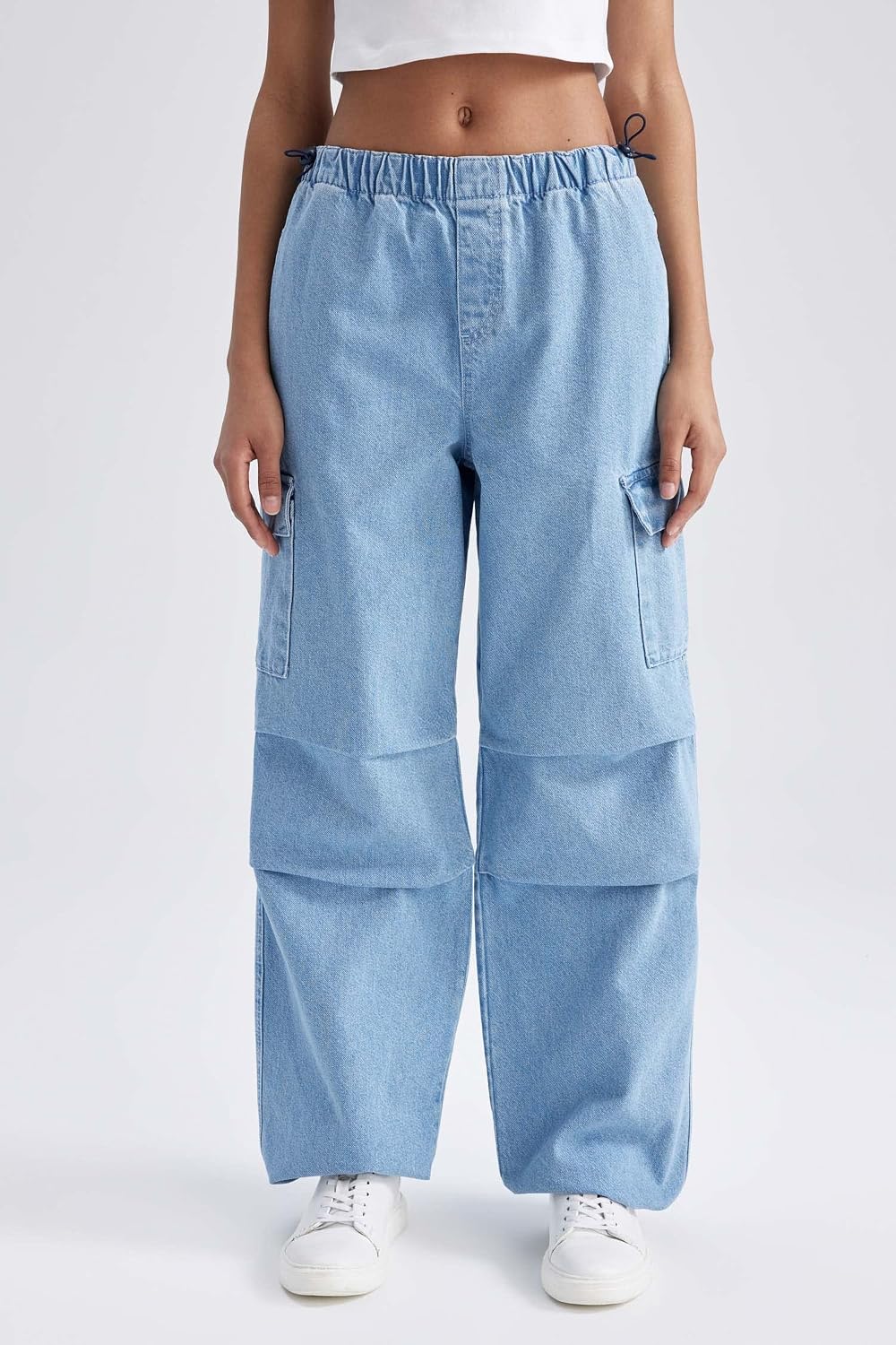 DeFacto Damen Jeans 34 Lt.blue, 34 Lt.blue