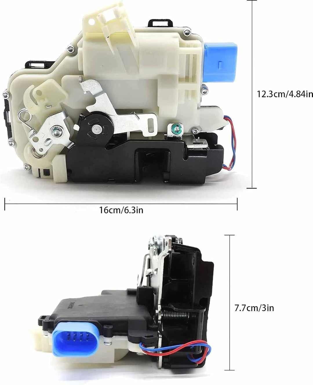 Türschloss Stellmotor Vorne links 3B1837015,Servomotor Kompatibel mit Passat 3B Altea 5P1 Alle Motor