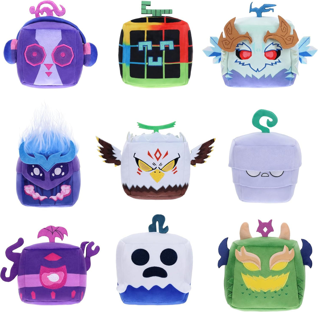 BLOX Fruits - 4" Collectible Plush - BLIND Box ASST - S3 Multicolore 4 inch, Multicolore 4 inch