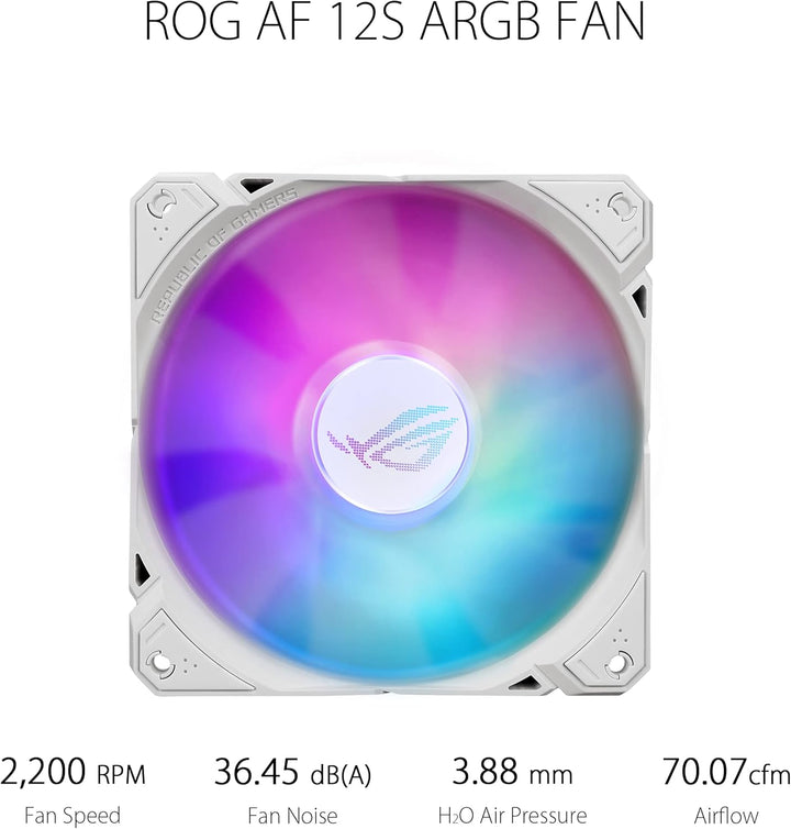 ASUS ROG Ryuo III 360 ARGB White Edition All-in-One-Flüssig-CPU-Kühler (3x adressierbare 120 mm Radi