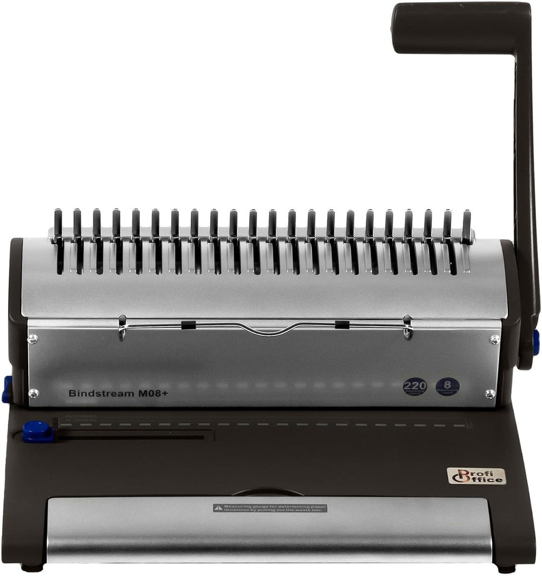 Bindegerät ProfiOffice Bindstream M08+ Bindemaschine, Bindeleistung bis 220 Blatt, DIN A4 (79017) St