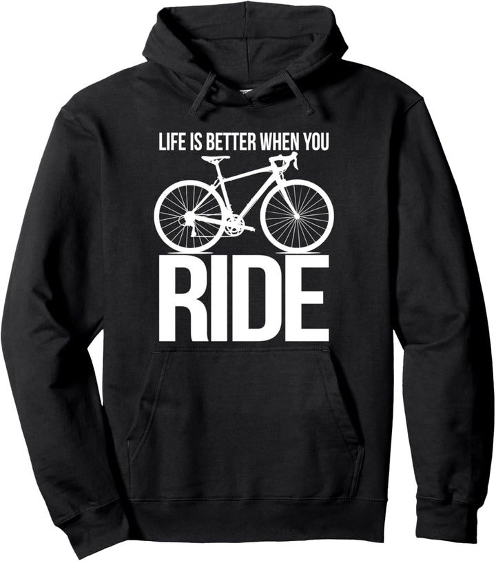 Fahrrad Rennrad Cycling Radfahrer Bike Velo Fahrrad Geschenk Pullover Hoodie