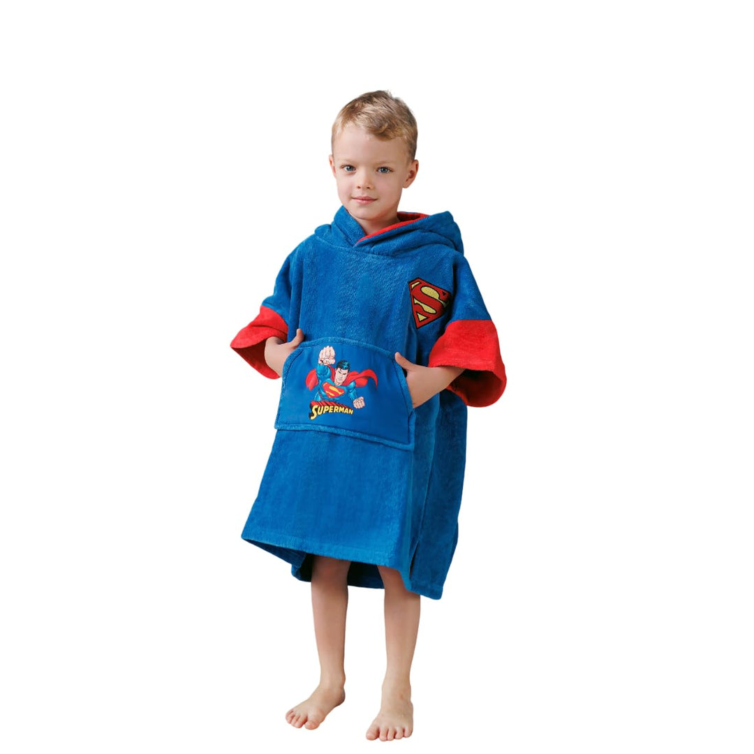 WAVE HAWAII Surf- &amp; Badeponcho für Kinder, Grösse XXS, 90-120cm | 95-100% Baumwolle Surf-Poncho für