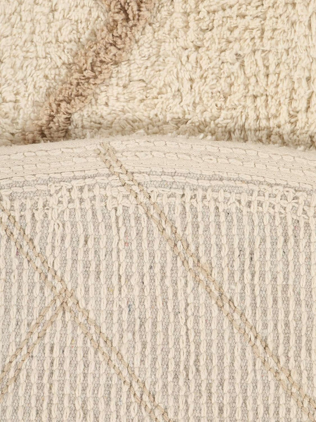 RugVista Badematte Riviera, ∅ 90 cm, Rund, Mittelflor, Moderner Badteppich, Maschinenwaschbar bis 30