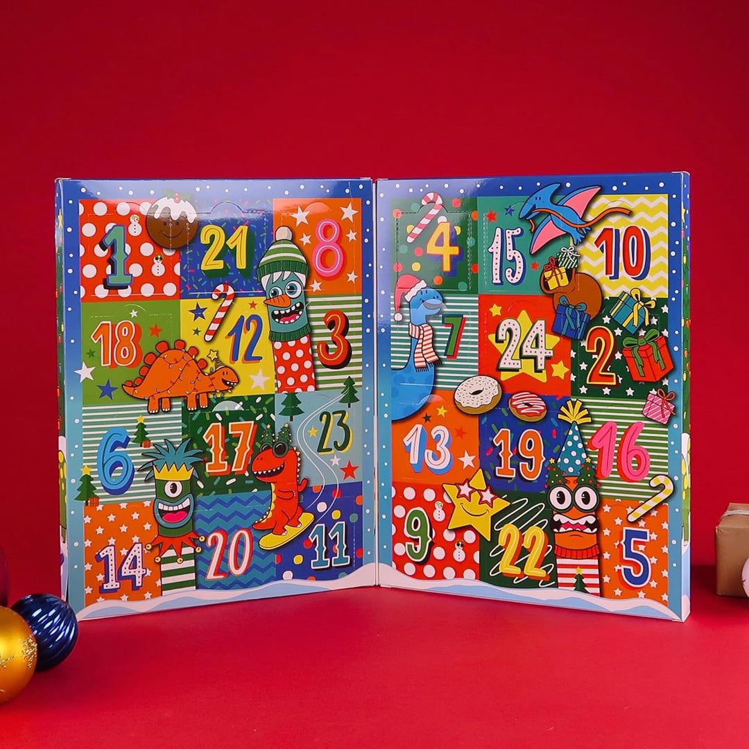 Oddsocks Adventskalender 24 Socken in 30,5-38,5 - Strumpf