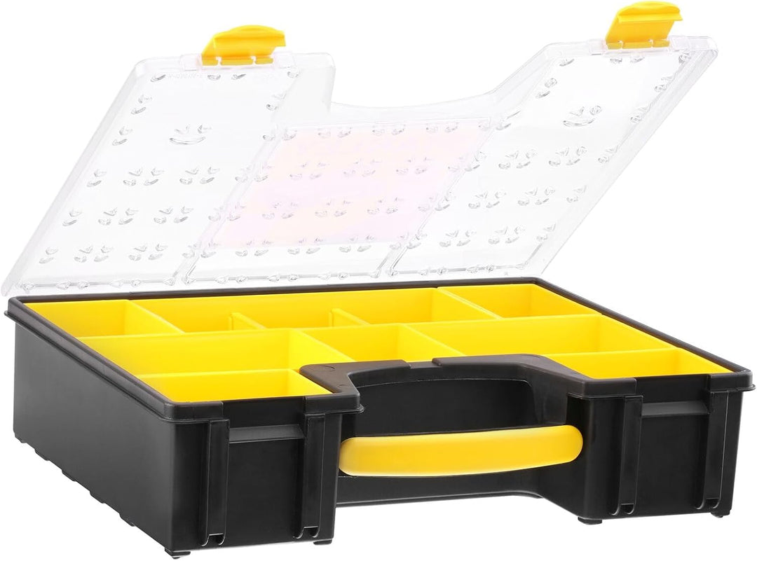 STANLEY Werkzeug-Organizer Aufbewahrungsbox Sortimentskasten für Aufbewahrung Sortierbox für Werksta