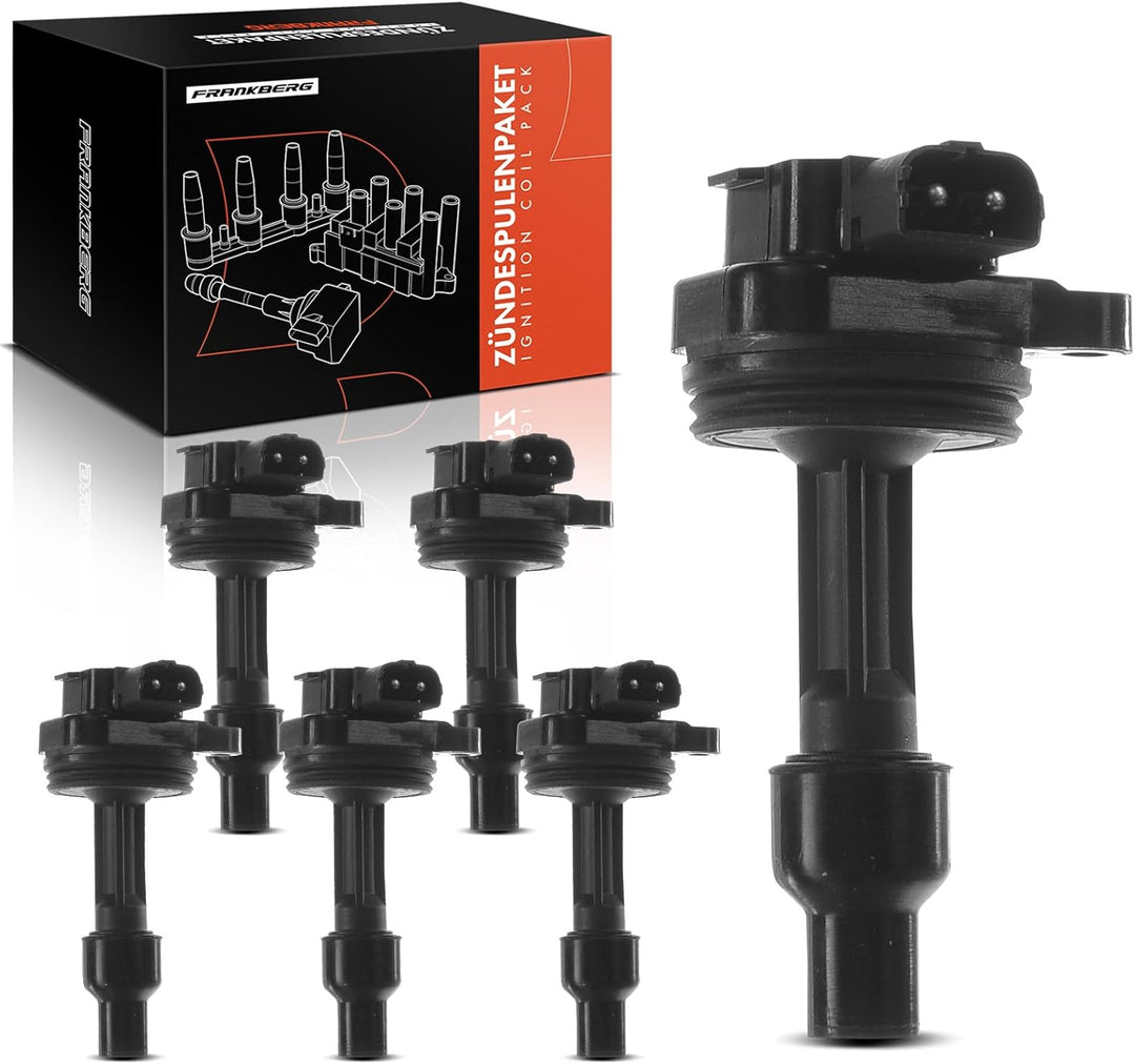 6x Zündspule Zündmodul für 960 964 965 960 II 964 965 S90 V90 2.5L 2.9L 1990-1998 Sechs Stück, Sechs
