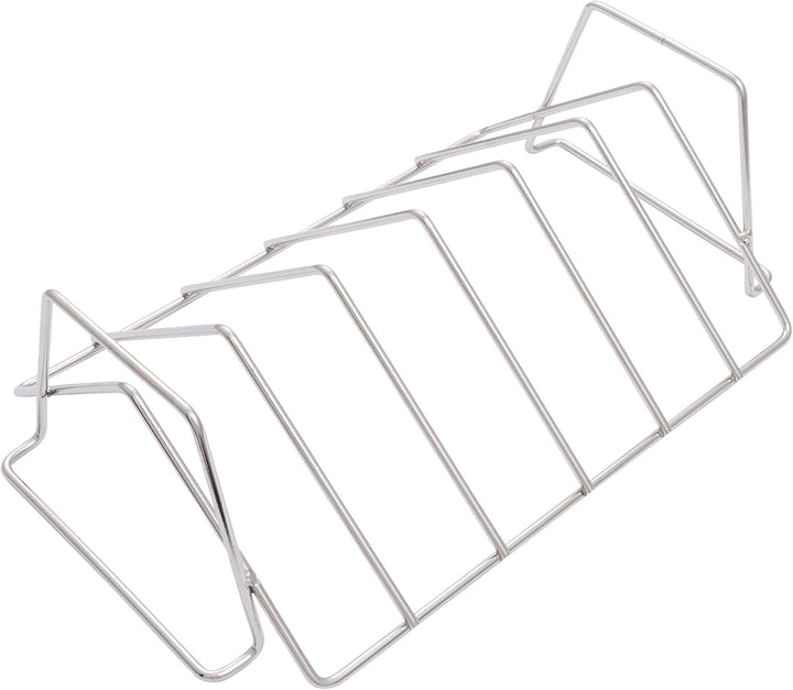 Char-Broil 140 017 Rippen und Bratenhalter, Edelstahl