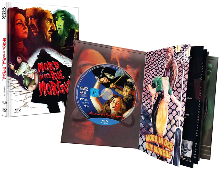 Mord in der Rue Morgue [Blu-Ray+DVD] - uncut - limitiertes Mediabook Cover D, Blu-ray