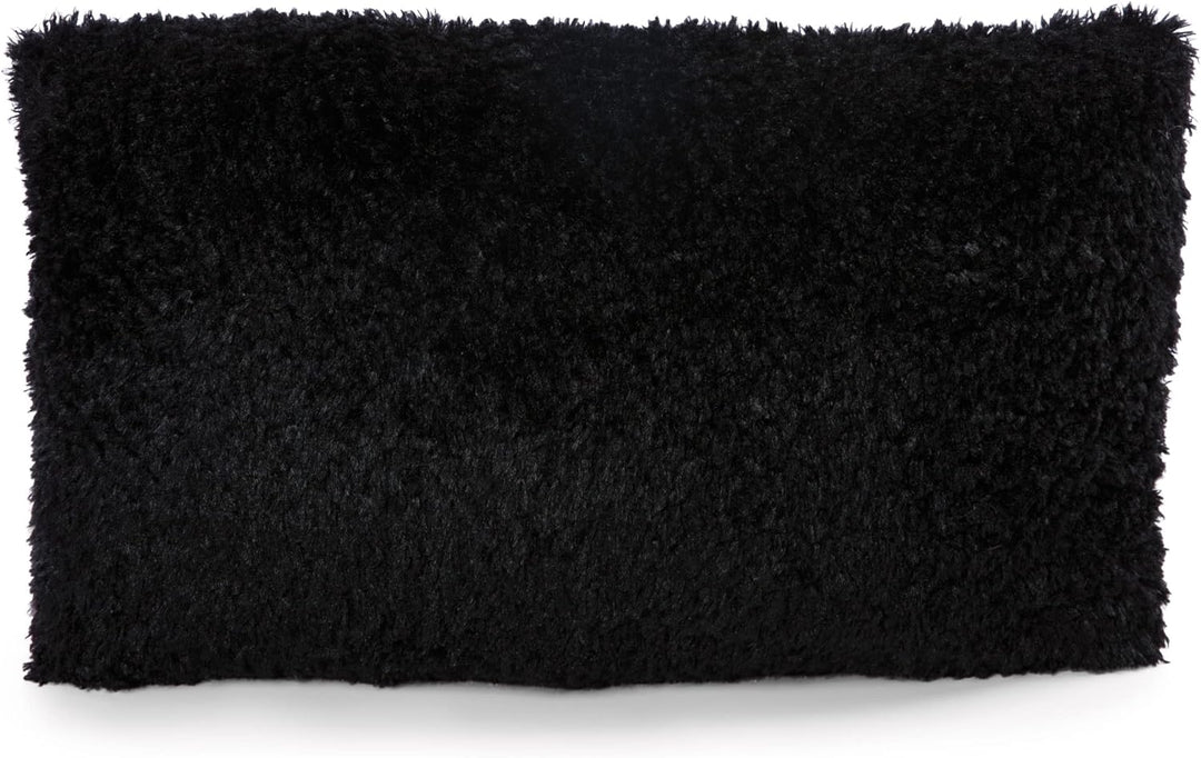 NICI 48254 Kissen schwarzes Schaf Jerome ca 43x25cm Comic Wolf Ulvy & Friends, Schwarz