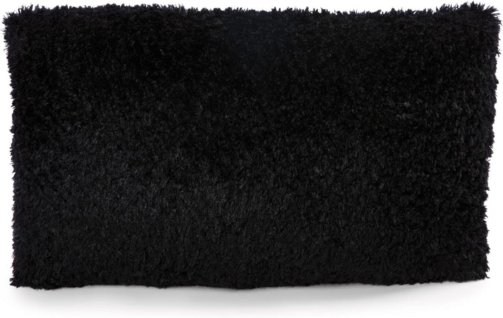 NICI 48254 Kissen schwarzes Schaf Jerome ca 43x25cm Comic Wolf Ulvy & Friends, Schwarz
