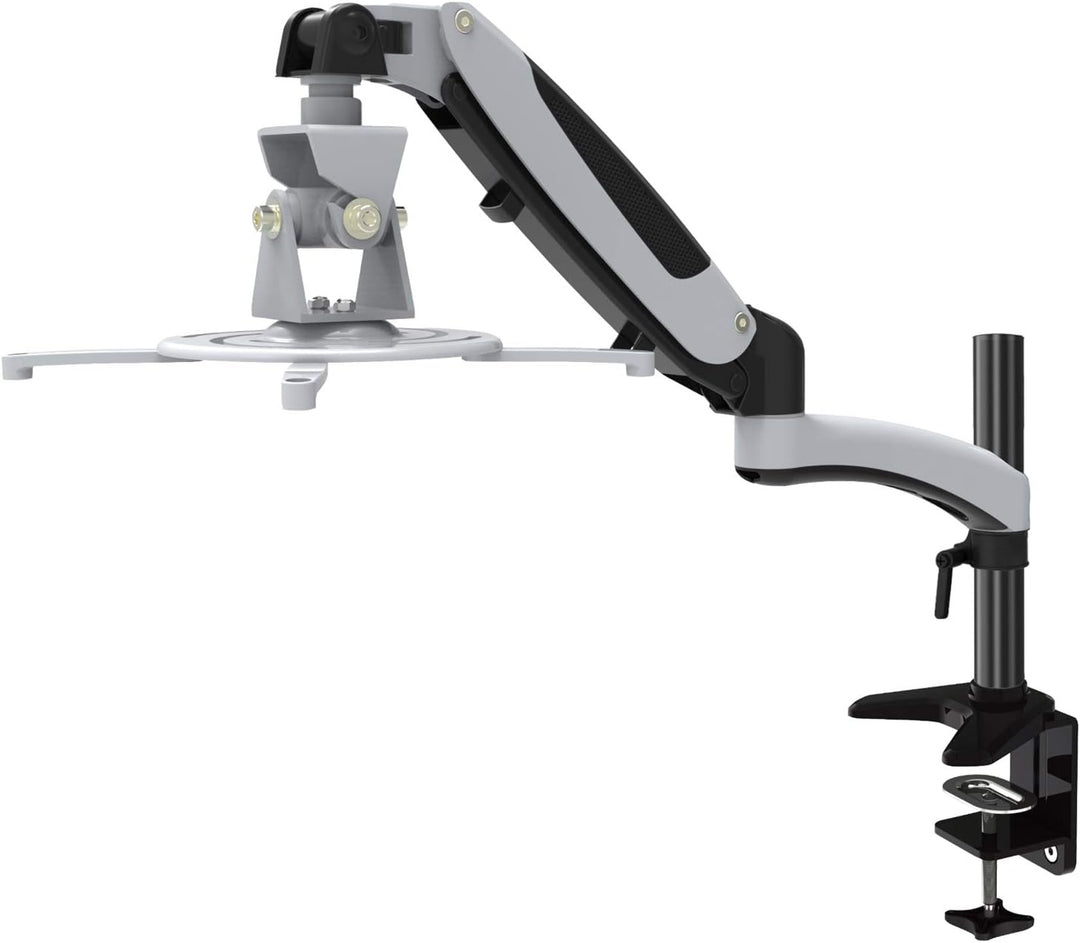 HFTEK – Universal-Tisch-Halterung mit Standfuss für Beamer und Projektoren – neigbar – schwenkbar (G