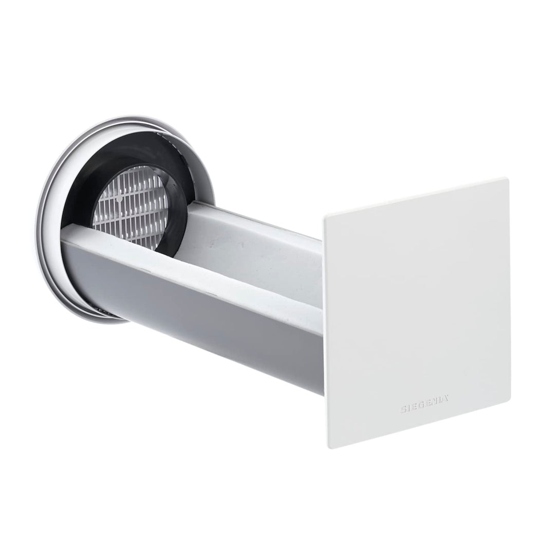 SIEGENIA AEROTUBE DD 160 Wand-Lüfter, dezentrale Wohnraum-Lüftung mit passiver Zu- &amp; Abluft, Lüftung