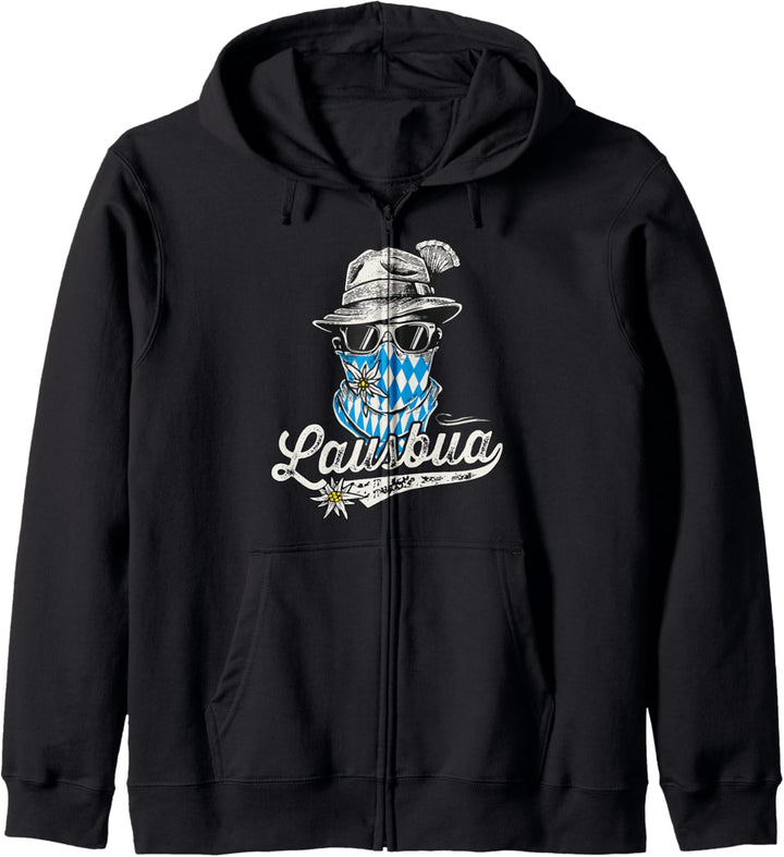 Lausbua T-Shirt Herren Trachtenshirt Kinder Trachten Kapuzenjacke